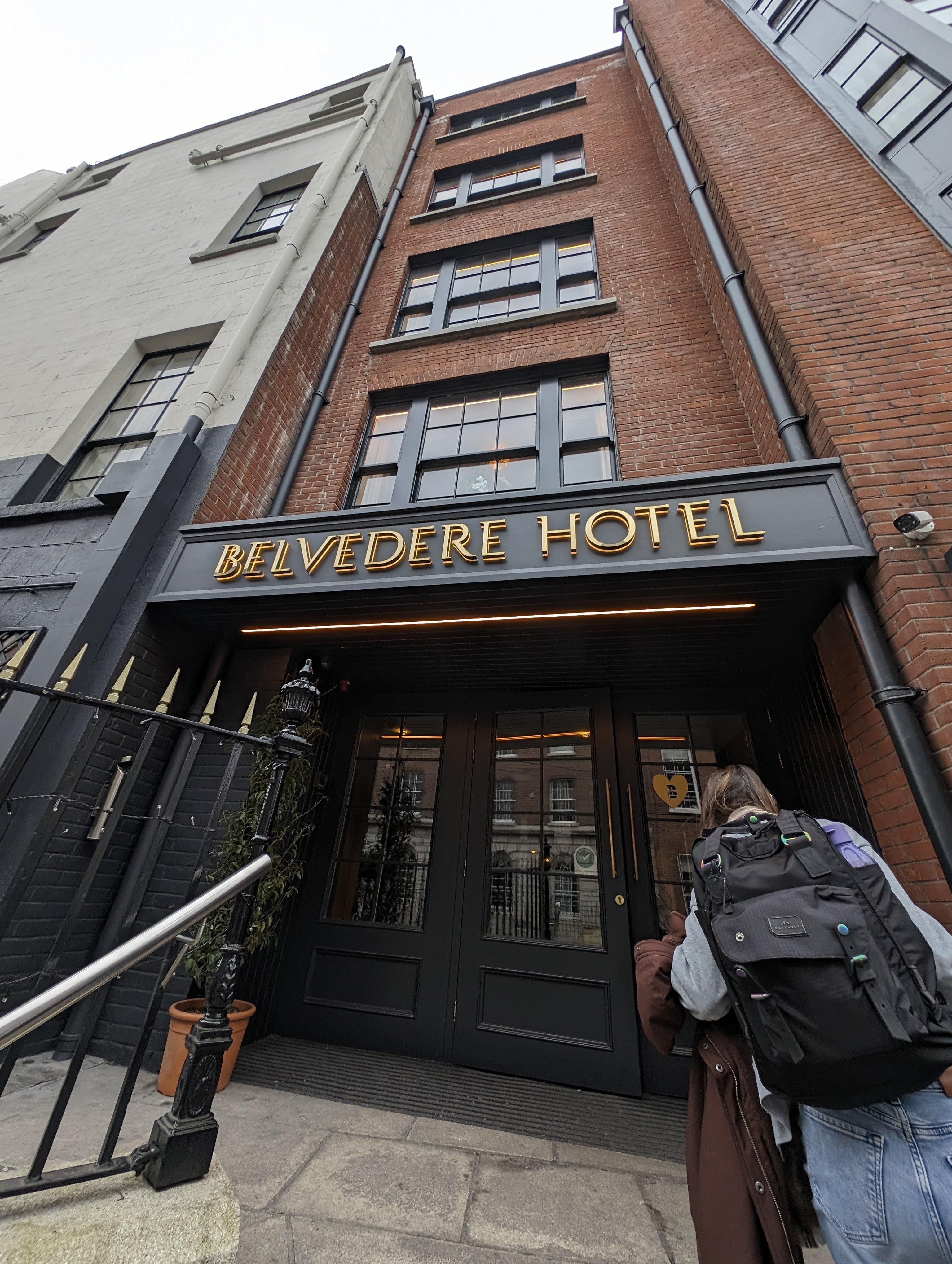 Our hotel at Dublin