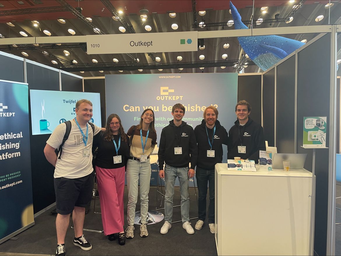 Picture at the stand of Outkep